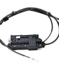 Heavy Duty Parking Brake Actuator Control Unit For Bmw X5 E70 2007 2013 with cables and connectors in top view.
