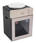 Countertop Water Dispenser Hot And Cold Water Cooler 110V 500W Quick Heat And Efficient Chill Champagne Gold design