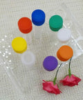 1 Pack 24 Socket Lab Test Tube Rack For 5ml And 10ml Tubes, Tough Polystyrene Plastic Organizer That Holds 24 Tubes, Easy To Clean