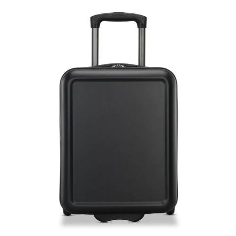 Front view of Fathead Underseater Carry On Luggage With Custom Decal Option, Durable ABS Hardshell, Airline Approved