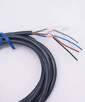 Roll of black wiring for Plug-And-Play Photoelectric Beam Sensor Switch With 30cm Detection Range Diffuse Reflection Infrared Proximity Sensor