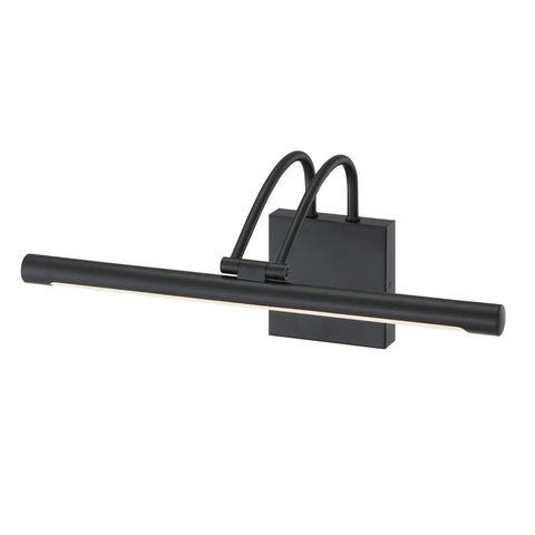 Hardwired 17 Inch LED Picture Light Dimmable Matte Black 3000K With 794 Lumens Energy Saving UV Safe Lighting For Wall Art And Photos Dope Illumination That Lasts Up To 35,000 Hours