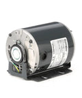 D143 48Y Frame Open Drip Proof Beefy Belt Drive Motor For Tough Job Sites, One Third Horsepower, 1725 RPM, 115 VAC, mounted industrial motor