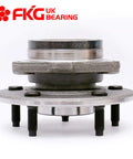 Front Wheel Bearing Hub Assembly For 2000 2001 Dodge Ram 1500 4WD Front Left Or Right 5 Lug No ABS Replacement Set Of 2 Durable OE Quality Precision Balanced Direct Fit Rust Resistant