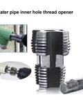 Heavy Duty Pipe Internal Threader Tool Built With Beefy Steel For Quick No Nonsense Threading Jobs That Delivers Pro Level Toughness, showing threaded design.