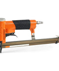 Pro Grade Heavy Duty Upholstery Stapler For Furniture Making With Extended Magazine That Holds 200 Staples 20 Gauge 7 16 Inch Crown