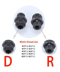 Real Heavy Duty Carbon Steel Metric Hydraulic Fittings From M10 To M20 Sized Up For High Pressure Rig Work And Auto Repair Jobs Providing Super Leak Proof Sealing So Stuff Never Falls Apart When You Get Dirty At The Garage Or Industrial Site. Carbon steel metric threaded fittings M10-M20
