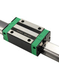 High Precision Stainless Steel Linear Guide Rail Set For CNC Machines And 3D Printers HGH20CA HGW20CC Compatible Top Notch Smooth Glide For Rail Motion System And Automated Equipment Durable Slider Guide Rails. HGH20CA block on stainless steel rail