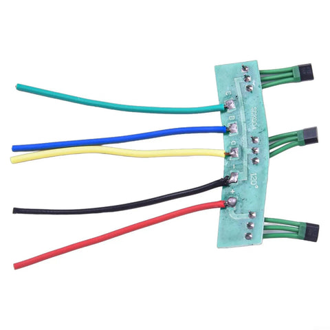 Ebike Hall Sensor 41F 60 Degree PCB Cable For Two Wheel Electric Scooter Motor Replacement Part with exposed wires.