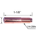 0.030 Inch MIG Welding Gun Accessory Kit With 20 Contact Tips 000-067, 2 Gas Nozzles 169-715, And 2 Gas Diffusers 169-716