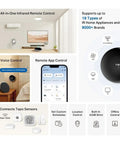 Smart IR And IoT Hub With Chime Universal Remote For TVs, ACs, Fans, Matter Certified, 8,000 Plus Infrared Brands, Voice Or App Control
