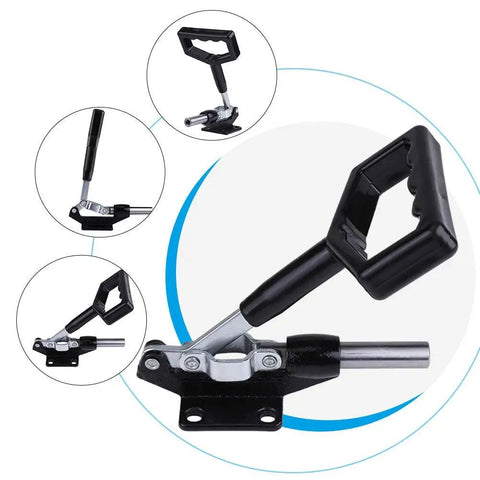 Rock Solid Carbon Steel Heat Press Handle Replacement Fixture with Quick Clamping Lever for Sublimation Machines