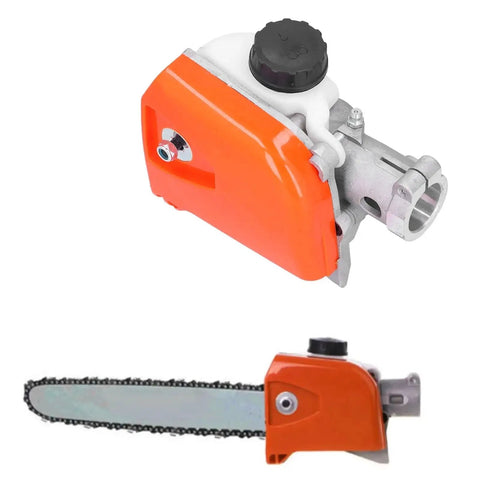 Beefed Up Gear Head Assembly Replacement For Chainsaw And Pole Saw Tools Durable 28mm 9 Teeth Gear Set, orange housing