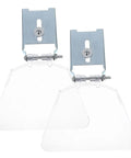 Heavy Duty Clear Plastic Shield For Bench And Angle Grinder Featuring Dust Blocking Guard and Wear Resistant Material to Keep Your Peepers Safe As You Crush Every Shop Project - clear acrylic eye guards with metal brackets.