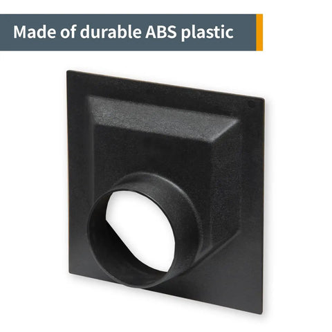 Rock Solid Jointer Dust Hood With Universal Fit For Woodworking Tools Four Inch Outlet Tough Abs Plastic Chip Chute Guard.