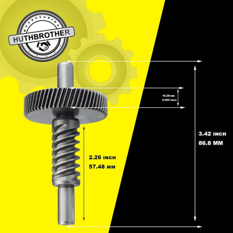 All In One Worm Gear Kit For 5-6 Quart Stand Mixers Includes Worm Gear Bevel Gear Gasket Thrust Bearing Food Grade Grease Retaining Ring Pliers And Replacement Parts For Smooth Quiet Operation