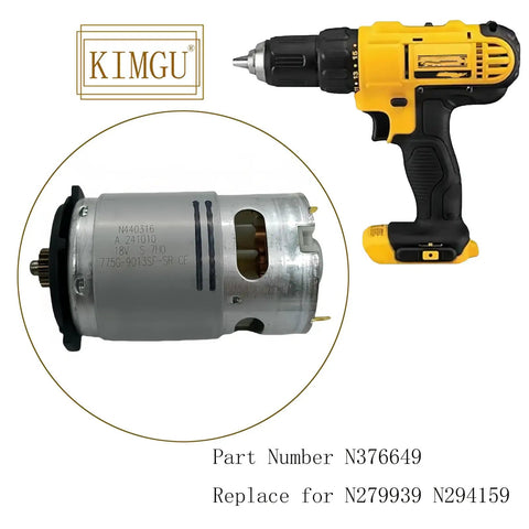 18 Teeth Replacement Motor For DCD771 DCD771C2 DCD776 Cordless Drill And Screwdriver 18V 20V DC Power Tool Upgrade That Slaps