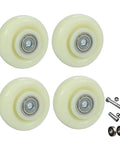 4 Pack Beefy Nylon Caster Wheels For Industrial Use 2 3 4 5 Inch Sliding Swivel Furniture Casters Replacement For Moving Chairs