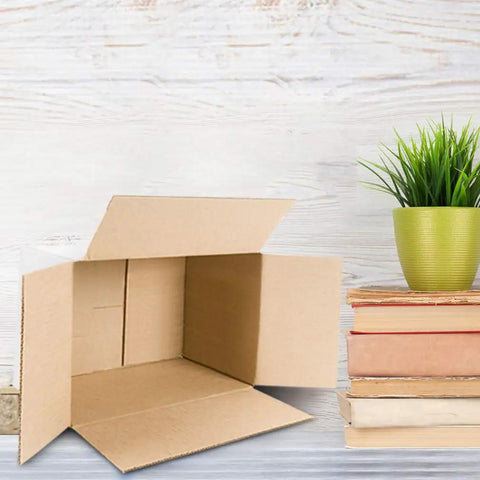 Heavy Duty Corrugated Shipping Boxes Crafted From Recyclable White Cardboard Mailers Ten By Seven By Five Inches Set Of Twenty Five Single Wall Pack For Small Business Mailing And No Sweat Operations Daily