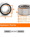 Front Wheel Bearing Assembly 510118 DropIn Replacement For Honda Accord 2013 To 2020 And Acura RLX 2016 2017 TLX Sport Hybrid SHAWD 2015 2019