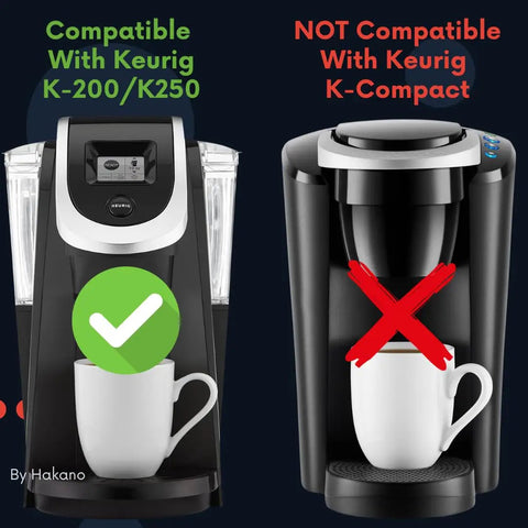 40 Oz Replacement Water Reservoir Tank For Keurig 2.0 K200 K250 Coffee Maker compatibility image with K-Compact