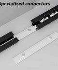 Hidden Ceiling Curtain Track System for Recessed Installations With Aluminum Alloy Rail And Smooth Pulley No Light Leakage