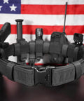 Heavy Duty 2 Inch Duty Belt For Law Enforcement With Outer And Inner Belt System Belt Keepers Ready To Roll Police Belt Setup