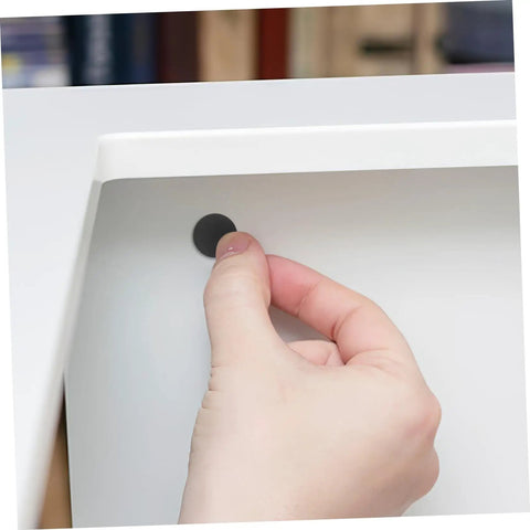 Get This Sweet Silicone Screw Plug Kit With A Cool Slot Design For Furniture And Cabinets And Ensure It Stays Put While Adding Style To Home Decor Today, black silicone plug on cabinet panel