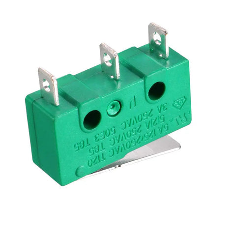 4 Pack KW4-3Z-3 Micro Limit Switch SPDT NO NC With 3 Terminals Momentary Short Straight Lever Green for Precision Control