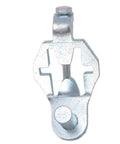 Galvanized hinge from Two Pack T Post Gate Hinge Kit For Chain Link Fence Heavy Duty Galvanized Iron One And Three Eighths Inch