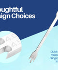 Pro Grade Dental Orthodontic Bracket Height Gauge For Precise Placement And Alignment,.022 Inch Positioning Tool with marked ends