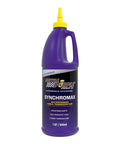 Synchromax Manual Transmission Fluid 32 Oz Quart bottle with yellow spout for smooth shifts and wear protection