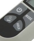 Digital Lux And PAR Meter For Lab Home Office With Wide Range Light Meter And LCD Backlit Display ABS Build Long Lasting Go To Portable And Easy To Use For Lighting Plant Photosynthesis And Illumination Tests close-up of mode buttons
