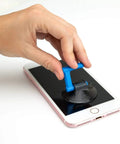 Hand using suction tool from Essential Electronics Toolkit for DIY Home and Tech Repairs with Magnetic Bit Screwdriver 16 Precision Bits