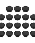 18Pcs T Shaped Silicone Plugs 32.3mm One And A Quarter Inch Dia No Fuss Snap In Hole Seal Cover Round Rubber Stopper For 31 32mm Holes Kitchen Waterproof Bulkheads Black