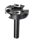CNC Spoilboard Surfacing Router Bit With One Half Inch Shank And Two Inch Cutting Diameter, Balanced Carbide Inserts, Industrial Tool