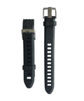 22mm Rubber Dive Band Replacement Strap Kit For A1 A2 And G3 Dive Computers, black rubber adjustable wrist strap.
