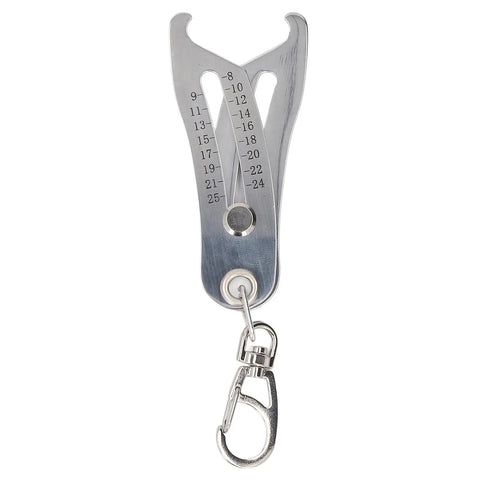 Portable Precision Thread Size Checker Made Of 201 Stainless Steel Quick Hand Gauge For Nuts And Screws Ideal For DIY Projects