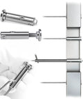 20 Pack One Eighth Inch Swageless Invisible Cable Railing Kit No Crimp Needed Easy Install With Swageless Fittings Tensioners Hidden