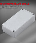 3 Pack Durable Aluminum Guitar Effect Pedal Enclosures 125B 1590N1 Stomp Box Unfinished Metal Case With Rubber Feet For DIY Pedal Builds