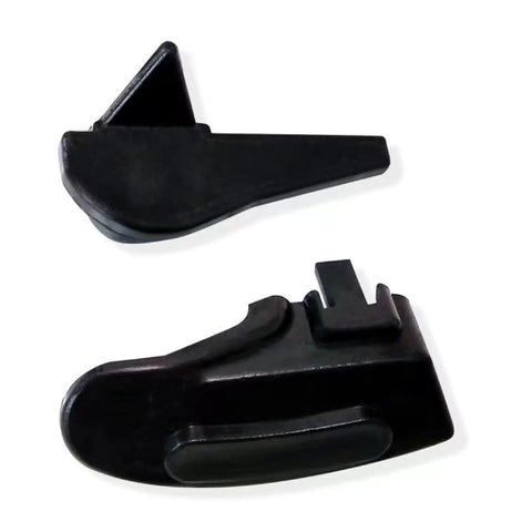 Heavy Duty Tire Changer Plastic Inserts Kit For Duck Head Mounts, Wheel Rim Edge Protector While Demounting With Nylon Fitting Heads