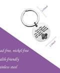 Trust Me I Am An Engineer Keychain With Gear Design, Hilarious Engineer Gift, stainless steel, 1.22 x 1.18 inches