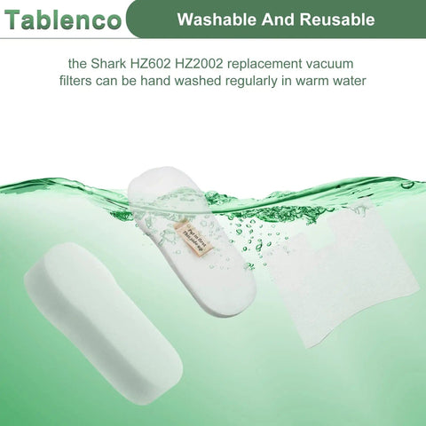 Replacement Vacuum Filter Kit For Shark Ultralight Pet Pro Corded Stick Vacuum and Vertex DuoClean PowerFins in water