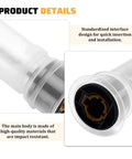 Washer Fluid Level Sensor Replacement For 289111E400 18-0825 Durable Plastic Rubber Build Easy Install And Accurate Readings Premium Quality Sensor For Reliable Windshield Washer System, side view