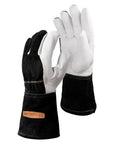 Goatskin TIG Welding Gloves With High Dexterity Premium Top Grain Leather Heat Resistant And Durable Kevlar Reinforced Stitching True Fit Large Heavy Duty Work Gloves For Welding