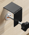 Drawer Front Installation Clamps Set For Woodworking With Cold Rolled Steel C Clamps and Protective Pads, close-up view