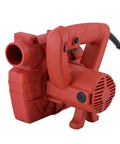 Tough 1600W Dual Purpose Blower And Suction Vacuum For Wall Grinder Debris Pickup And All Around Garage Diy Pro Cleanup The Deadset Shop Ready Workhorse with red housing and ergonomic handle.