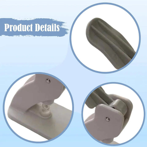 No Sweat Snap Button Press Tool Kit With Four Interchangeable Dies For 9Mm 11.5Mm 12Mm And 13Mm Fasteners close-up of the press handle.