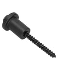 Heavy Duty Carbon Steel Barn Door Spacer Kit With Wall Mount Brackets Screws And Gasket Set For Secure Flush Installation Of Sliding Barn Doors Rock Solid Mounting And Easy Spacing Adjustment screw close-up