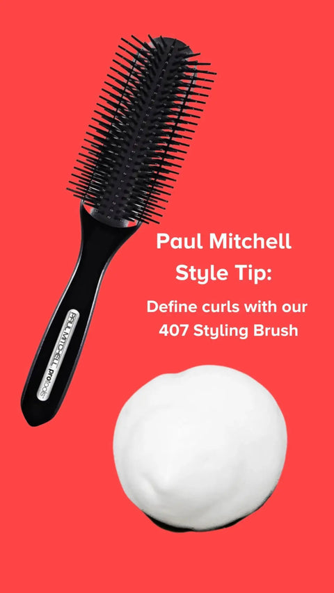 Pro Tools 407 Styling Brush With Nylon Bristles For All Hair Types Helps You Create Any Look Wet Or Dry Hair Smooth Blowouts Define Curls
